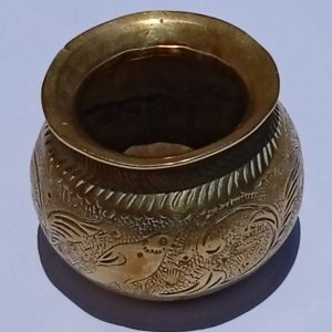 Antique small brass bowl